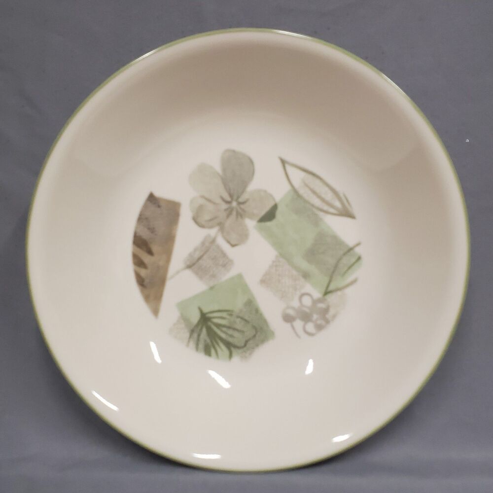 SET OF 4 - CORNING CORELLE - TEXTURED LEAVES - 8.5" SOUP PASTA BOWLS - EUC - Picture 11 of 12
